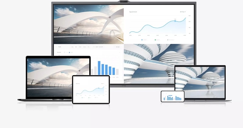 Maxhub V6 Viewpro Chia Màn Hình Hiển Thị